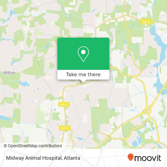 Midway Animal Hospital map