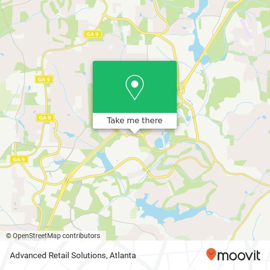 Advanced Retail Solutions map