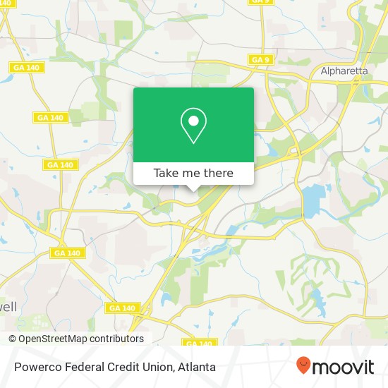 Powerco Federal Credit Union map
