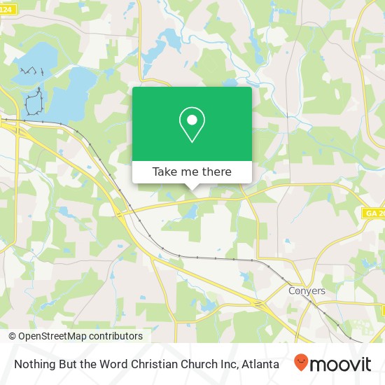 Nothing But the Word Christian Church Inc map