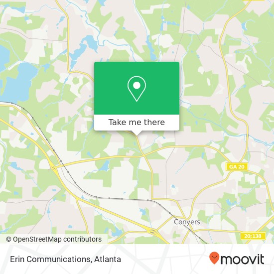 Mapa de Erin Communications