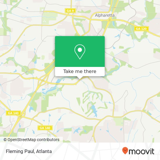 Fleming Paul map