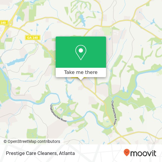 Prestige Care Cleaners map
