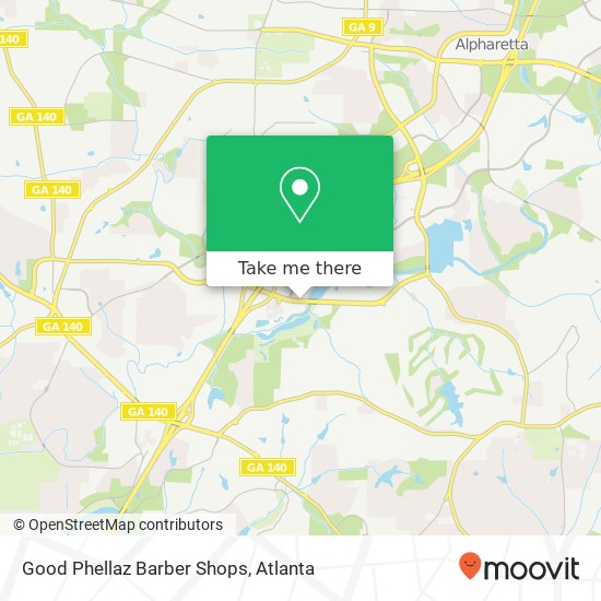 Good Phellaz Barber Shops map