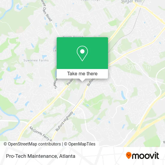 Mapa de Pro-Tech Maintenance