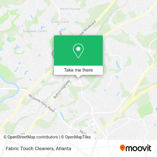 Fabric Touch Cleaners map