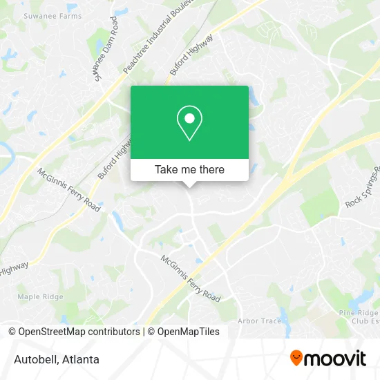 Autobell map