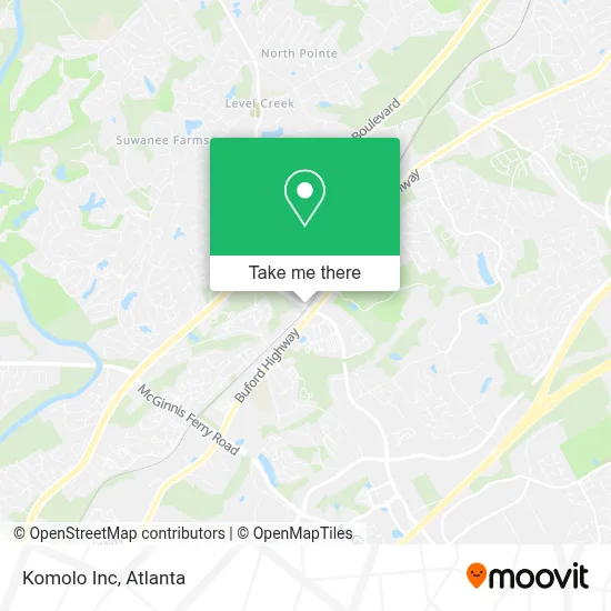 Komolo Inc map