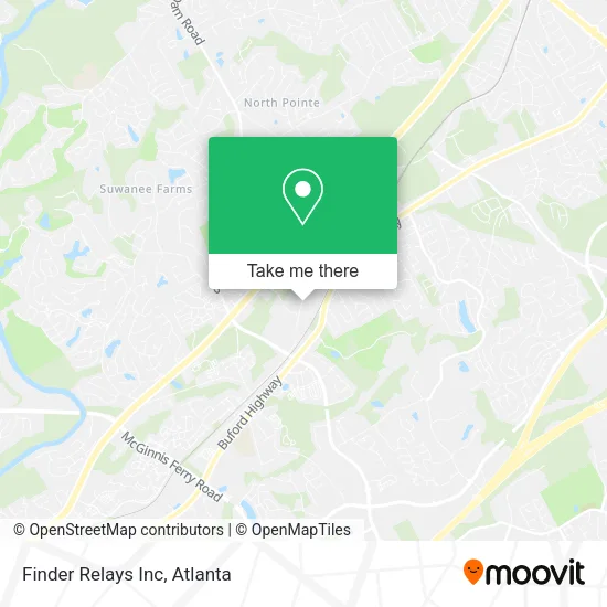 Mapa de Finder Relays Inc