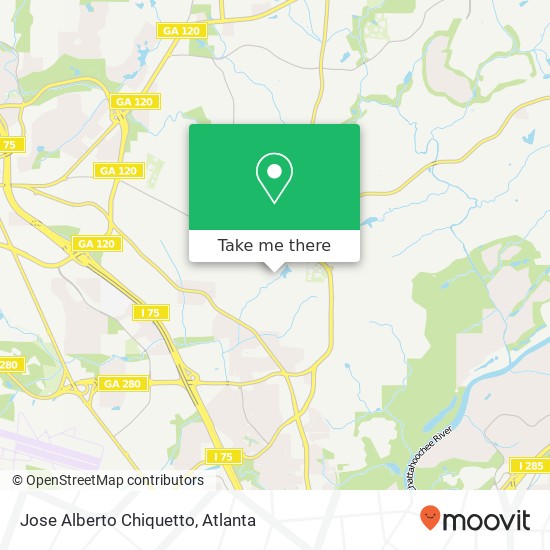 Jose Alberto Chiquetto map