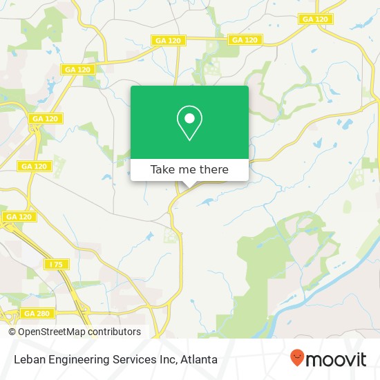 Leban Engineering Services Inc map