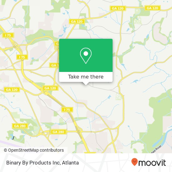 Mapa de Binary By Products Inc