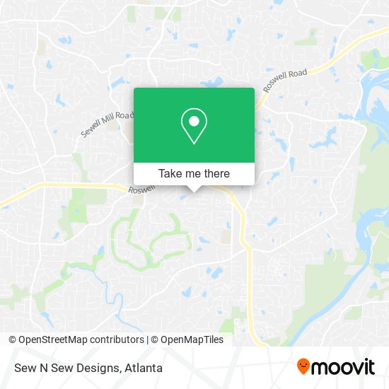 Mapa de Sew N Sew Designs