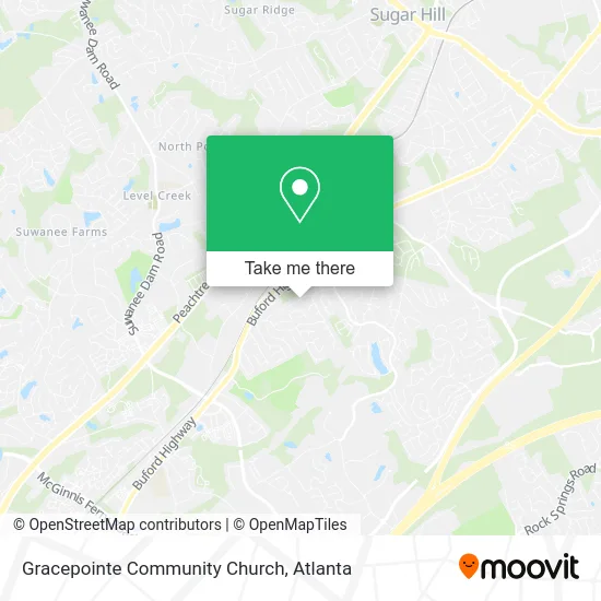 Gracepointe Community Church map