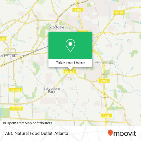 ABC Natural Food Outlet map