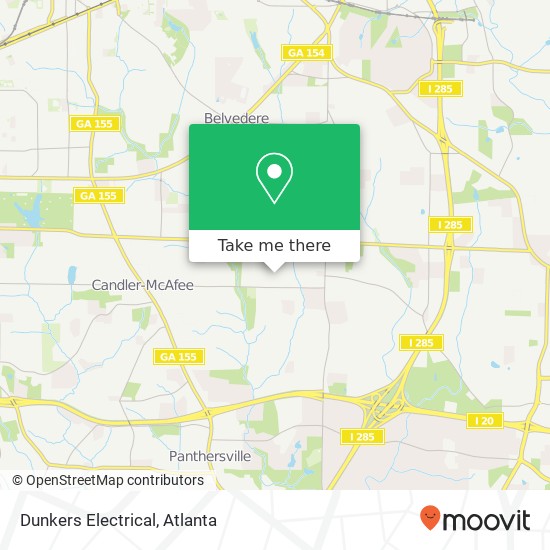 Dunkers Electrical map