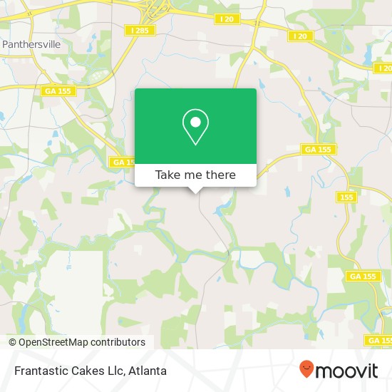 Frantastic Cakes Llc map