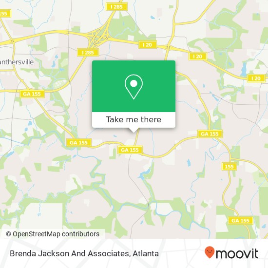 Mapa de Brenda Jackson And Associates