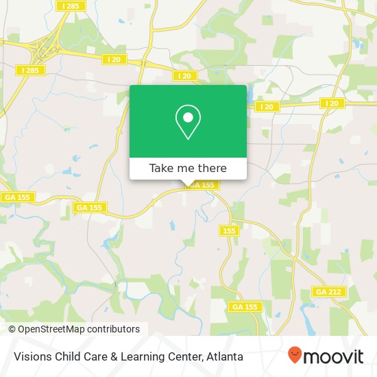 Mapa de Visions Child Care & Learning Center