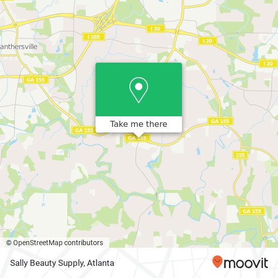 Sally Beauty Supply map