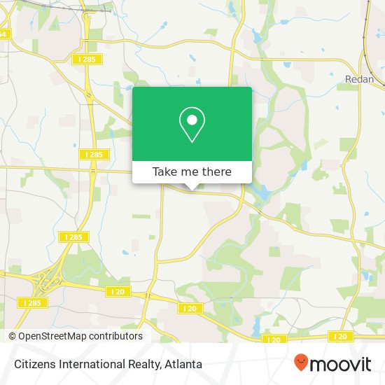 Citizens International Realty map