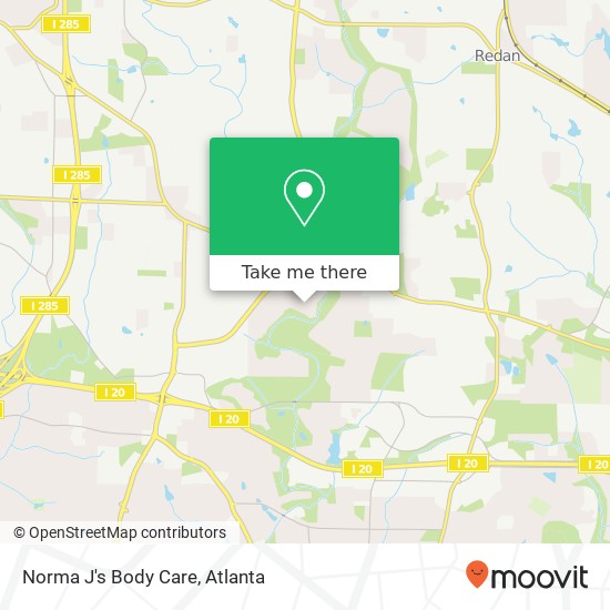 Norma J's Body Care map
