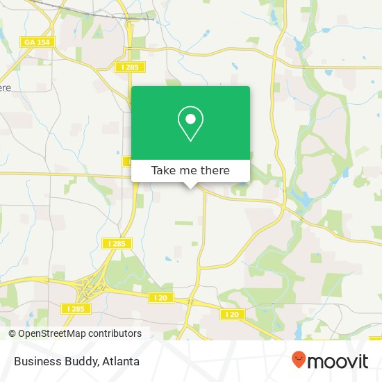 Business Buddy map