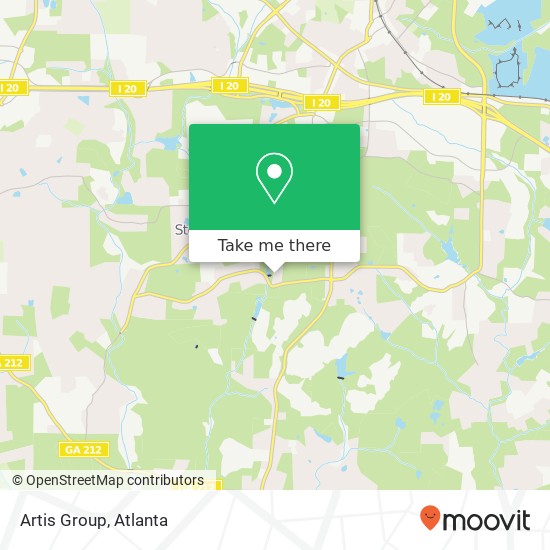 Artis Group map