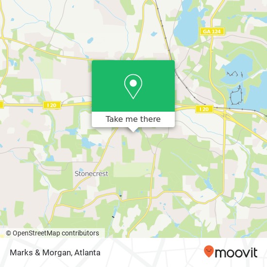 Mapa de Marks & Morgan