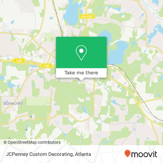 JCPenney Custom Decorating map