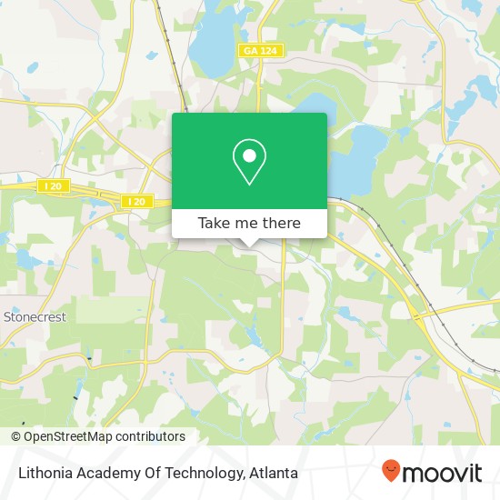 Lithonia Academy Of Technology map