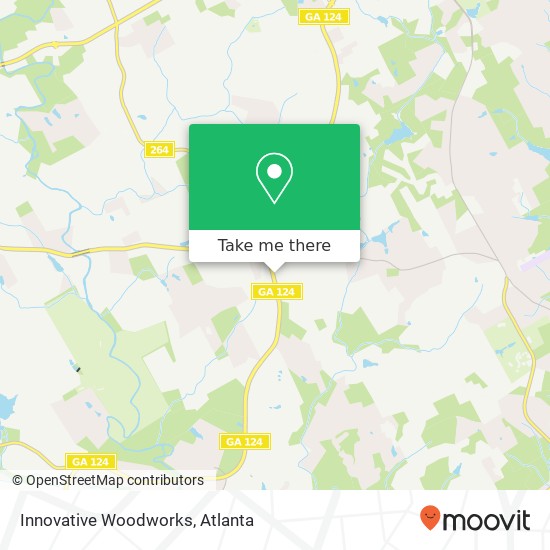 Innovative Woodworks map