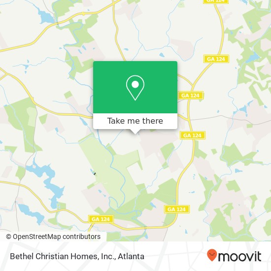 Mapa de Bethel Christian Homes, Inc.