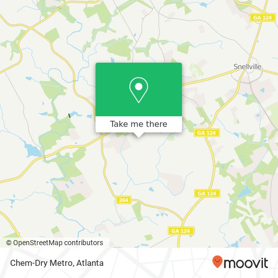 Mapa de Chem-Dry Metro