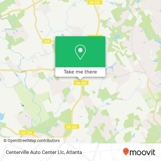 Mapa de Centerville Auto Center Llc