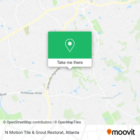 N Motion Tile & Grout Restorat map