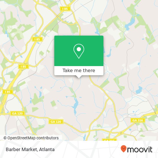 Mapa de Barber Market