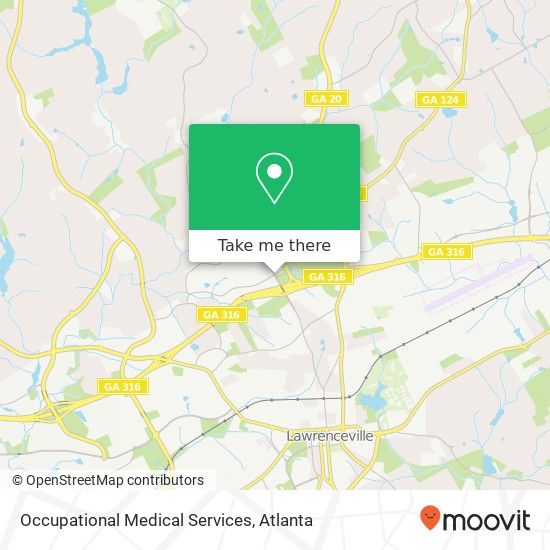 Occupational Medical Services map