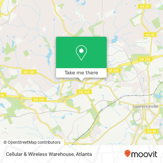 Cellular & Wireless Warehouse map