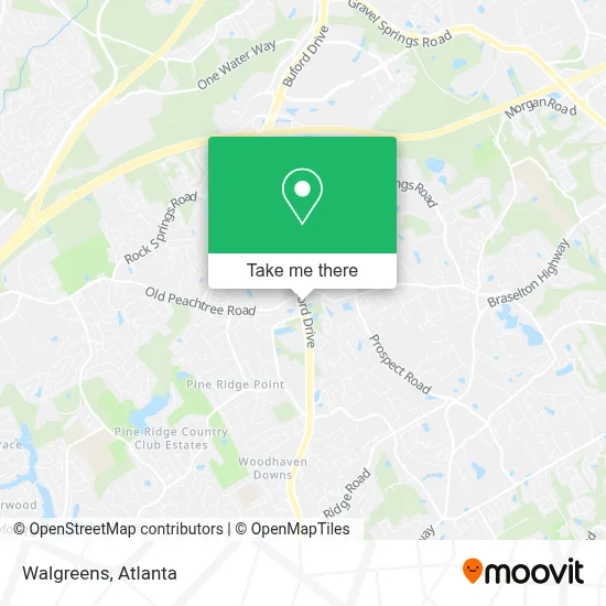 Walgreens map
