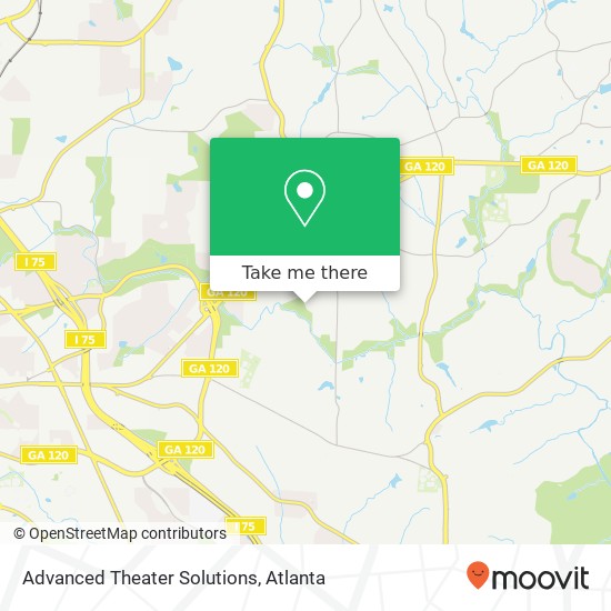 Advanced Theater Solutions map