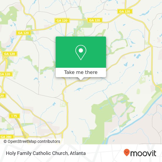 Mapa de Holy Family Catholic Church