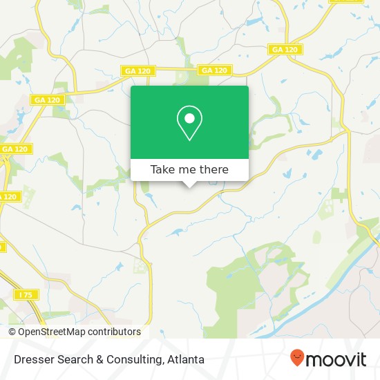 Dresser Search & Consulting map