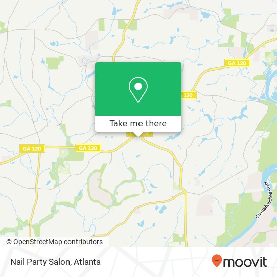 Nail Party Salon map