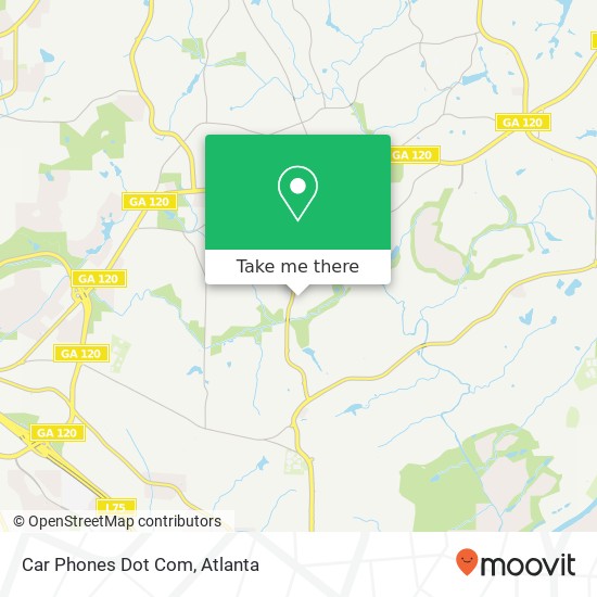 Car Phones Dot Com map