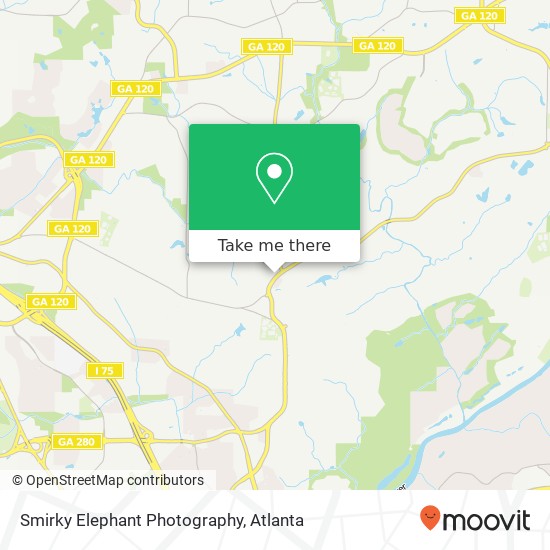 Smirky Elephant Photography map