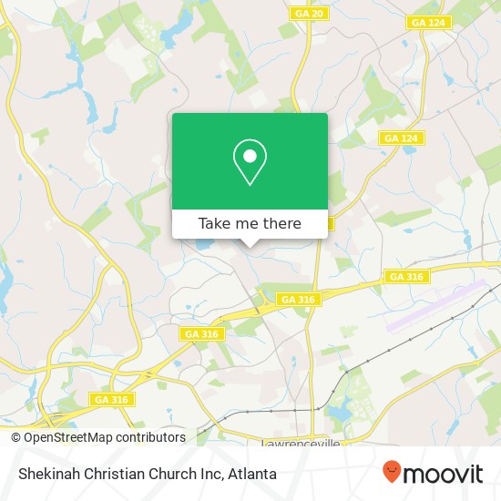 Shekinah Christian Church Inc map