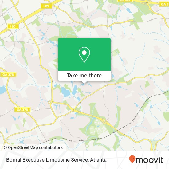 Bomal Executive Limousine Service map