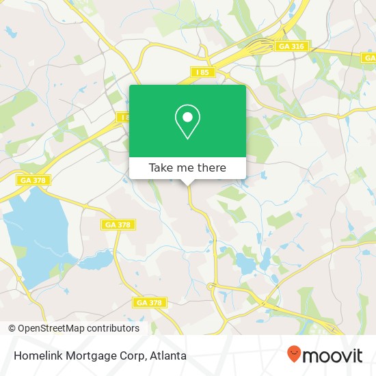 Homelink Mortgage Corp map