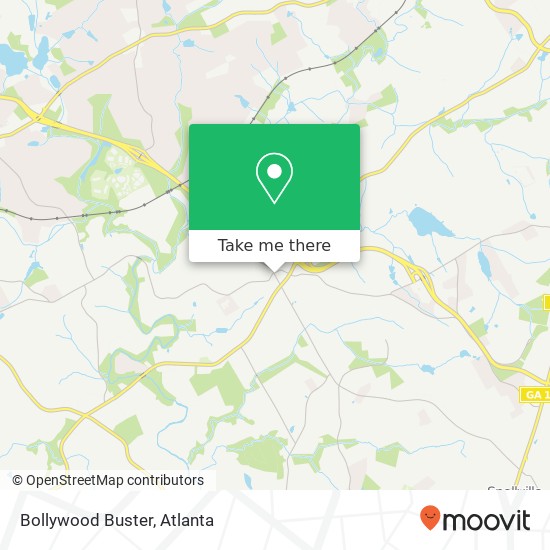 Bollywood Buster map